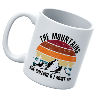 Hiking The Mountains Are Calling Coffee Mug - 11oz